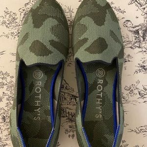 Rothy’s Slip-on Loafer Shoes- Camouflage